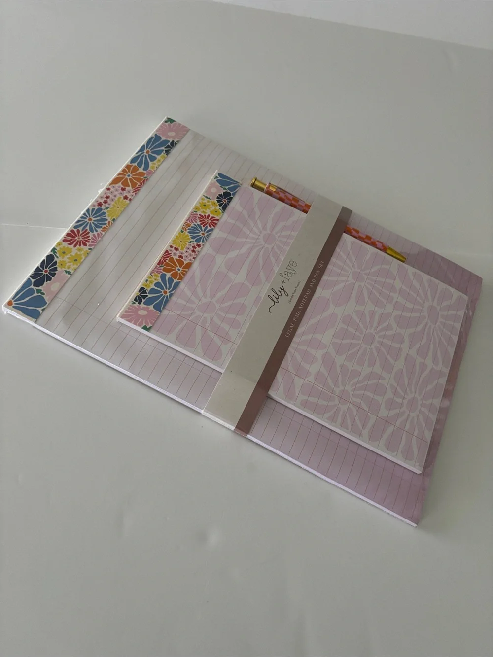 Lily + Faye Legal Pad Notepad and Pen Set